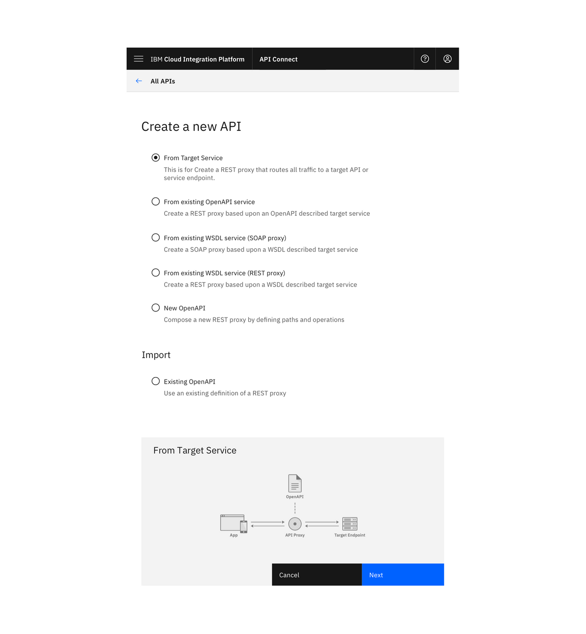 Button position in context.